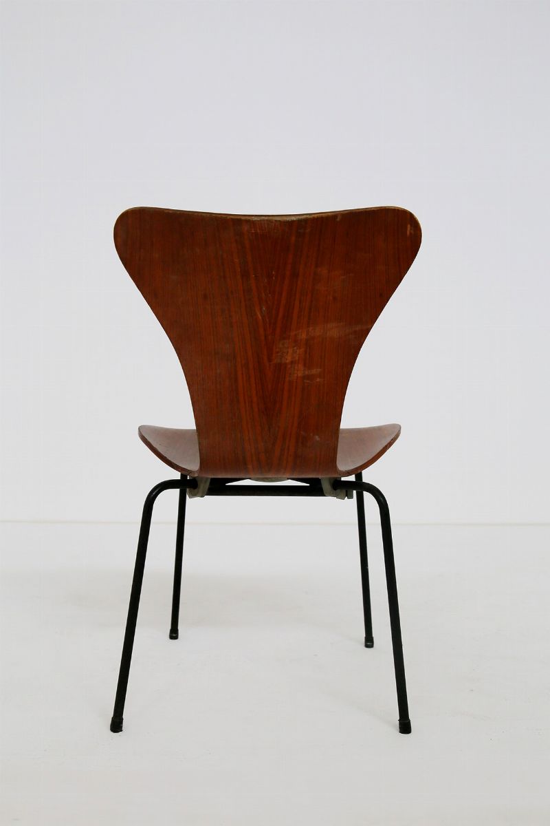 Set Sei Sedie Mod. Butterfly di Arne Jacobsen