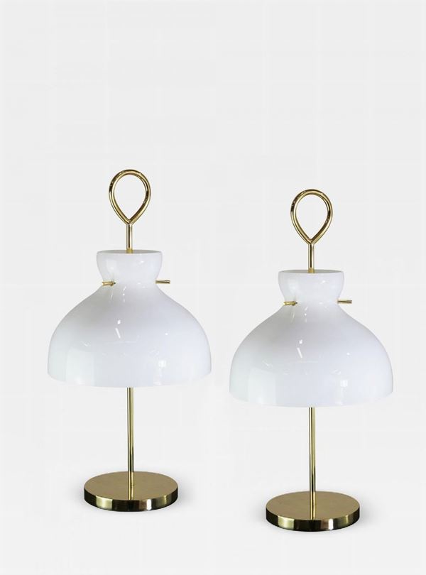 Ignazio Gardella - Pair of table lamps in the style