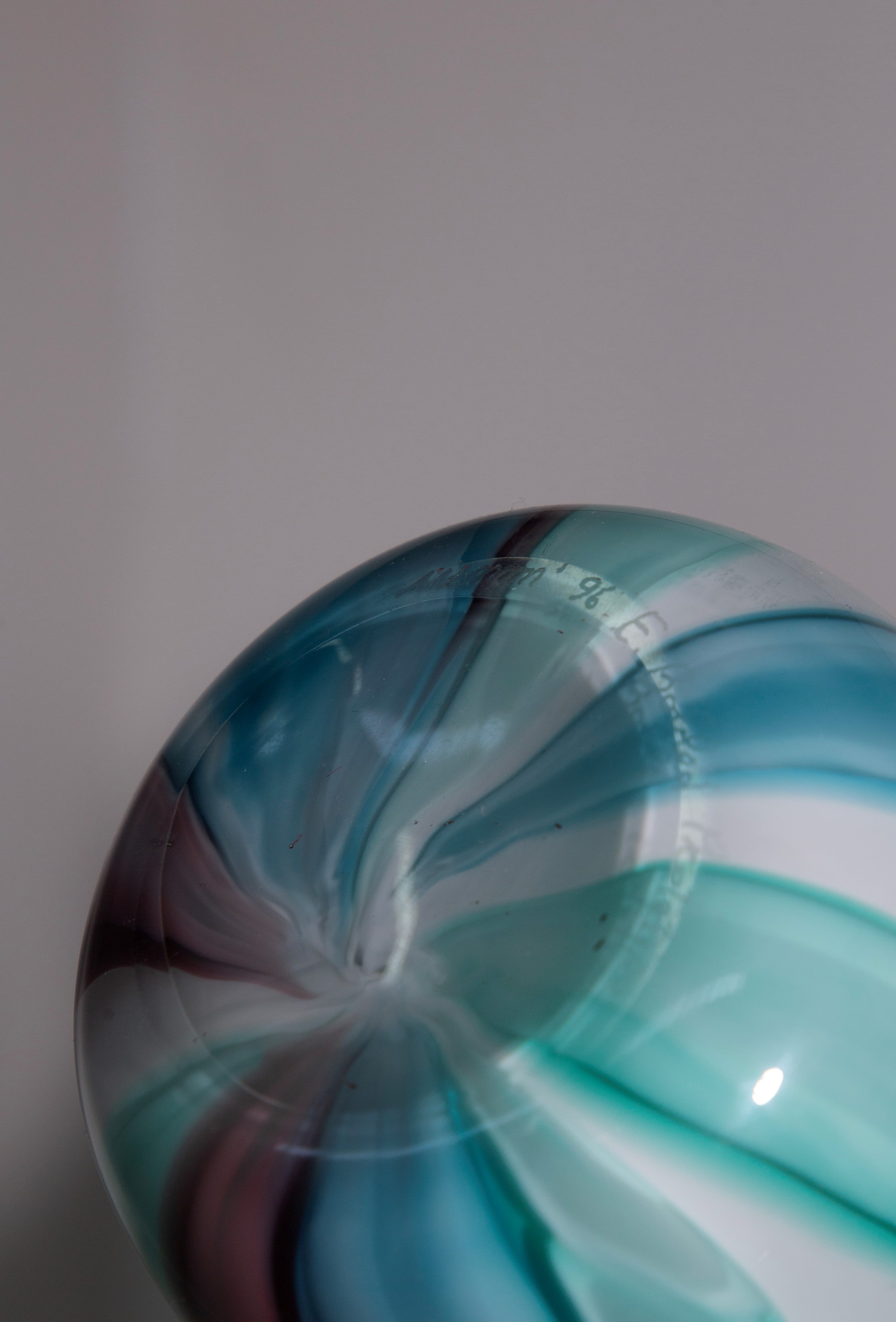 Vaso prototipo per Venini