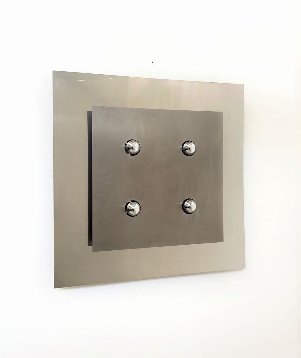 G.FINI & F. COCCHIA per NEW LAMP. Luminous panel, 1970s