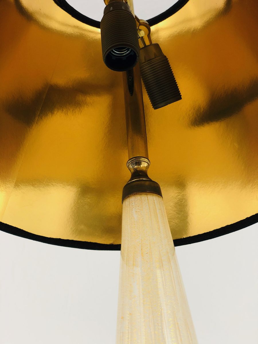 Coppia di Lampade da Tavolo in Vetro di Murano