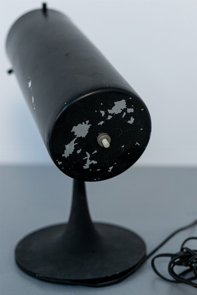 Lampada da Tavolo Modello 569 N per Arteluce, Etichetta Originale