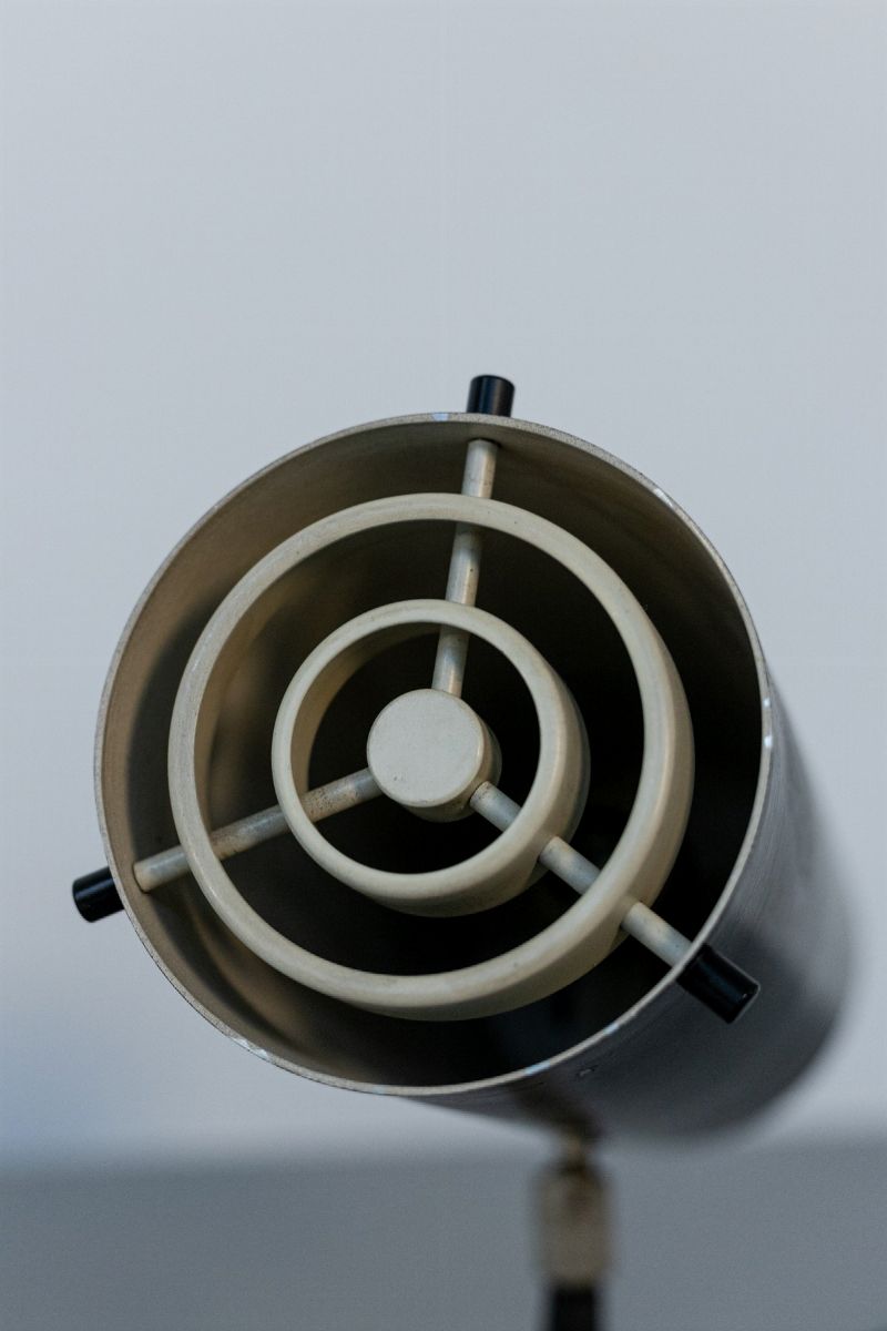 Lampada da Tavolo Modello 569 N per Arteluce, Etichetta Originale