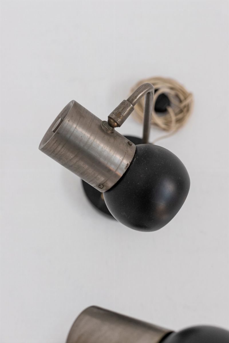Coppia di Lampade da Tavolo Italiane di Faai Arredo Cremona Manufacture