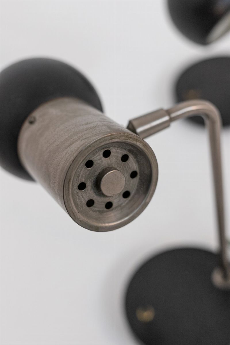 Coppia di Lampade da Tavolo Italiane di Faai Arredo Cremona Manufacture