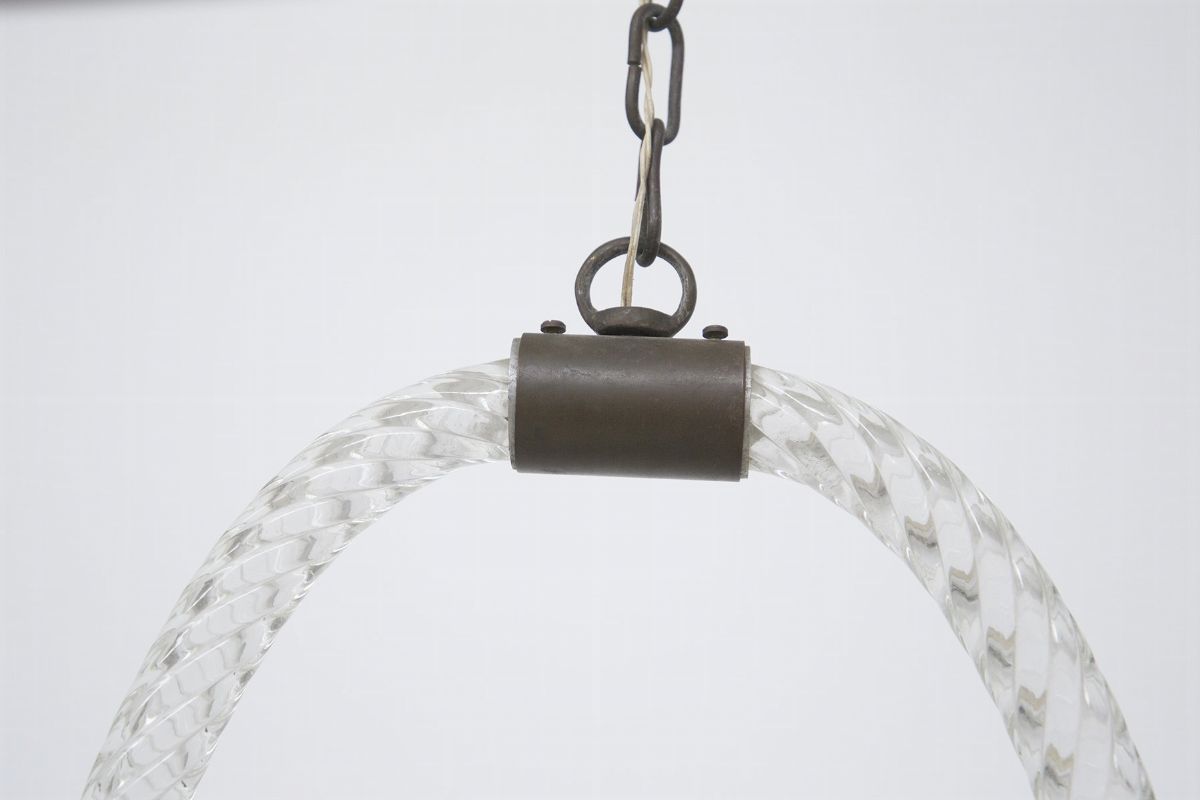 Pendente Vintage in Vetro di Murano di Barovier & Toso