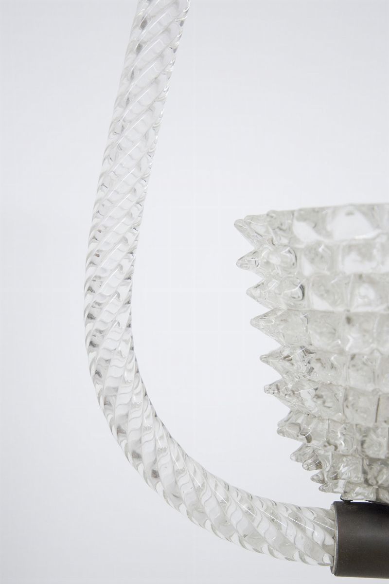 Pendente Vintage in Vetro di Murano di Barovier & Toso
