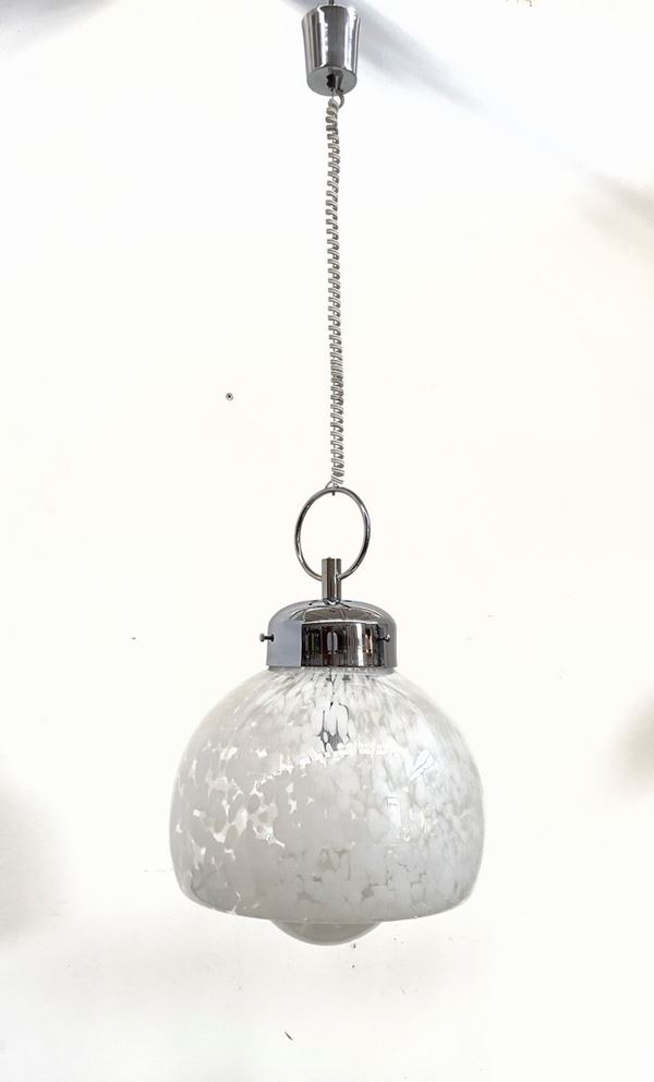 Lampadario in vetro di Murano