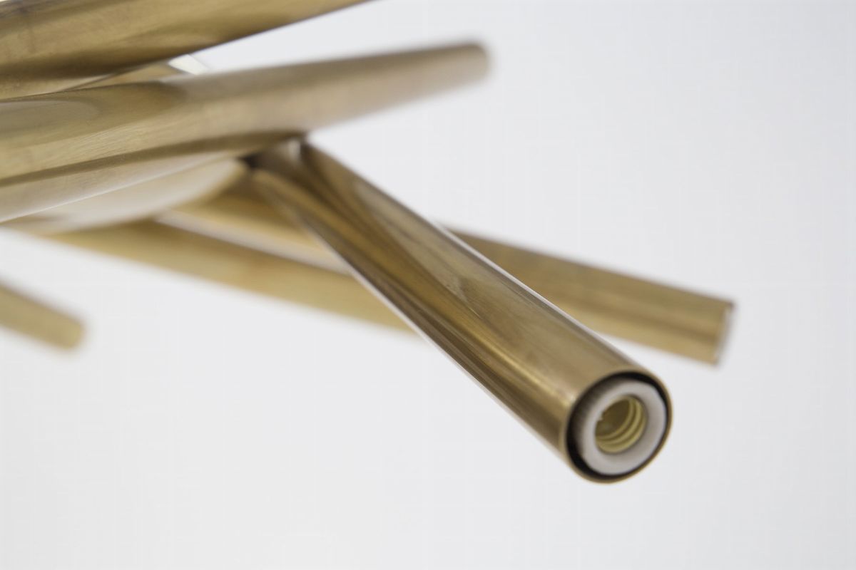 Lampadario Italiano in Stile Metà Secolo