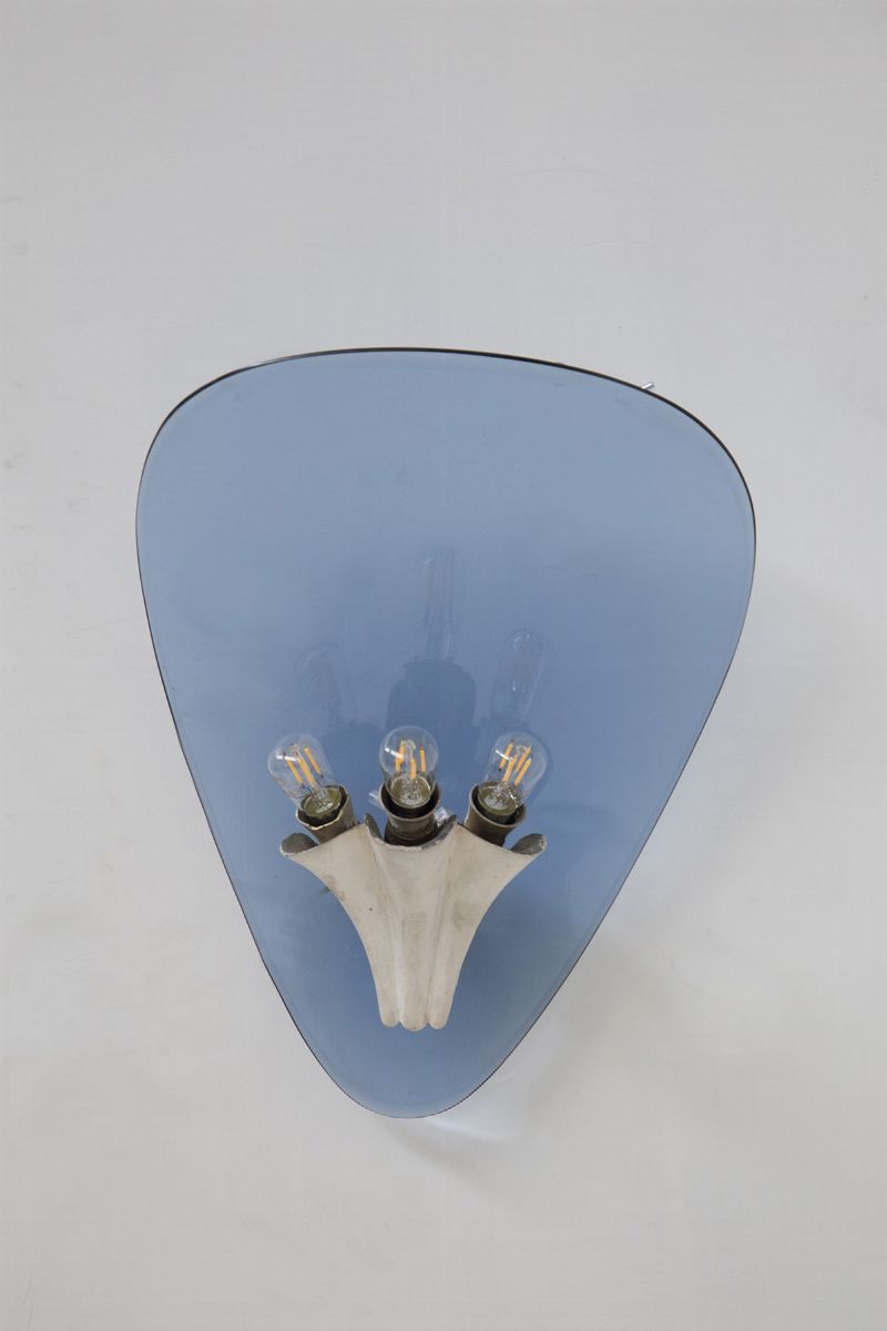 Lampade da Parete Blu per Fontana Arte