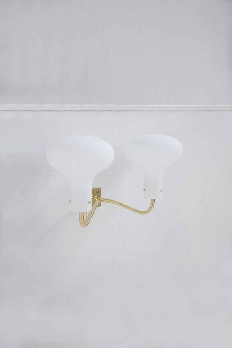 Lampade da Parete in Ottone Dorato