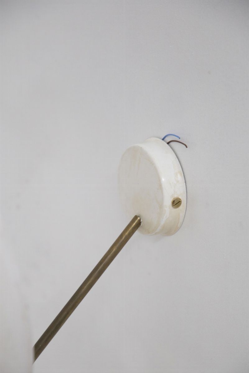 Coppia di Lampade da Muro Italiane