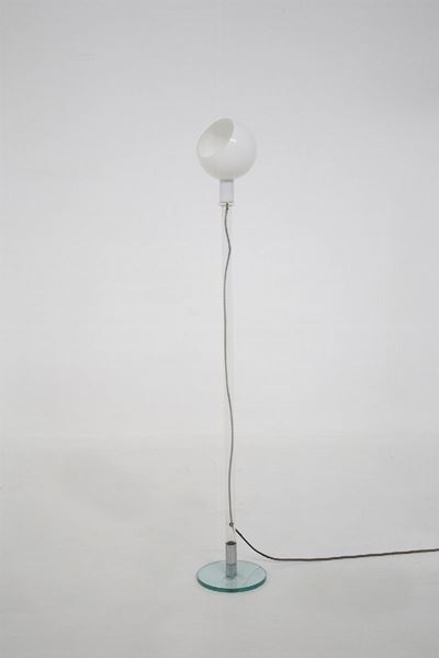 Lampada da Terra in Vetro Italiano