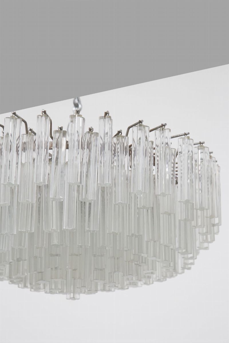 Lampadario Italiano Venini a 10 Luci