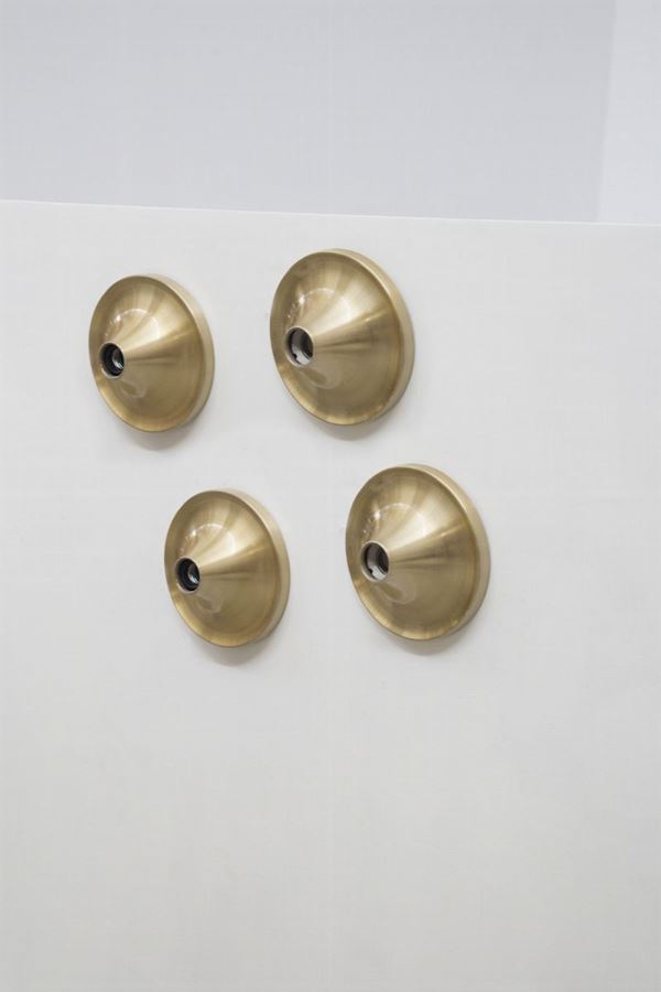 Set of four Italian wall sconces