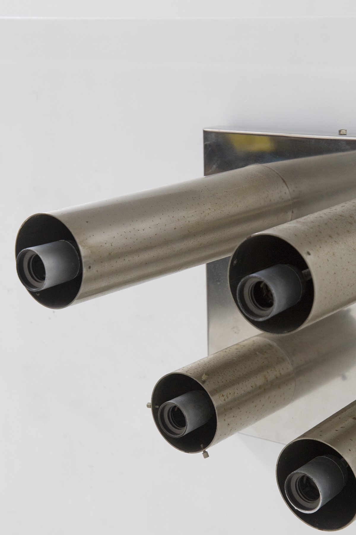 Lampada da parete o soffitto in acciaio