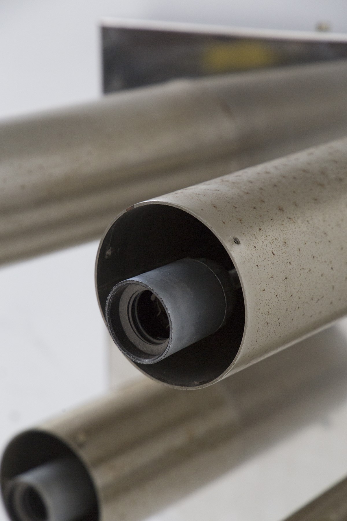 Lampada da parete o soffitto in acciaio