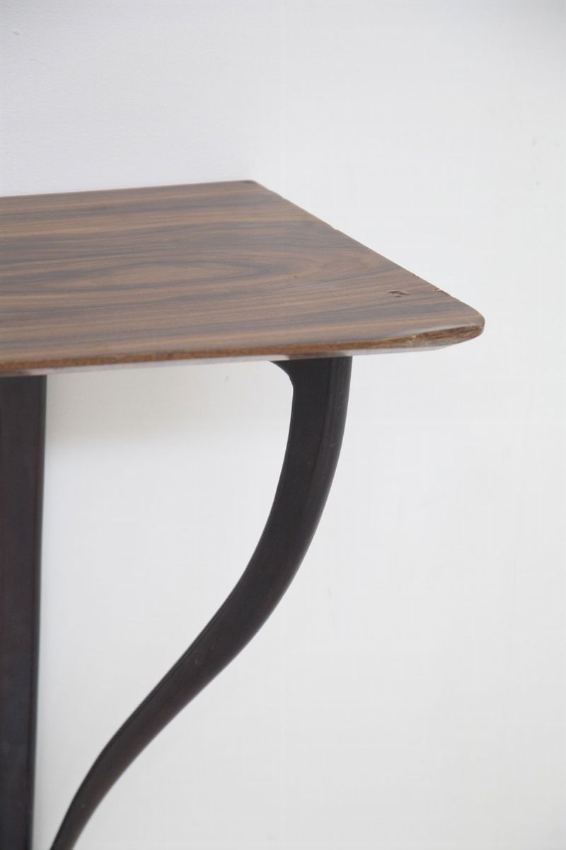Consolle Vintage Italiana in Legno per Fratelli Rizzi
