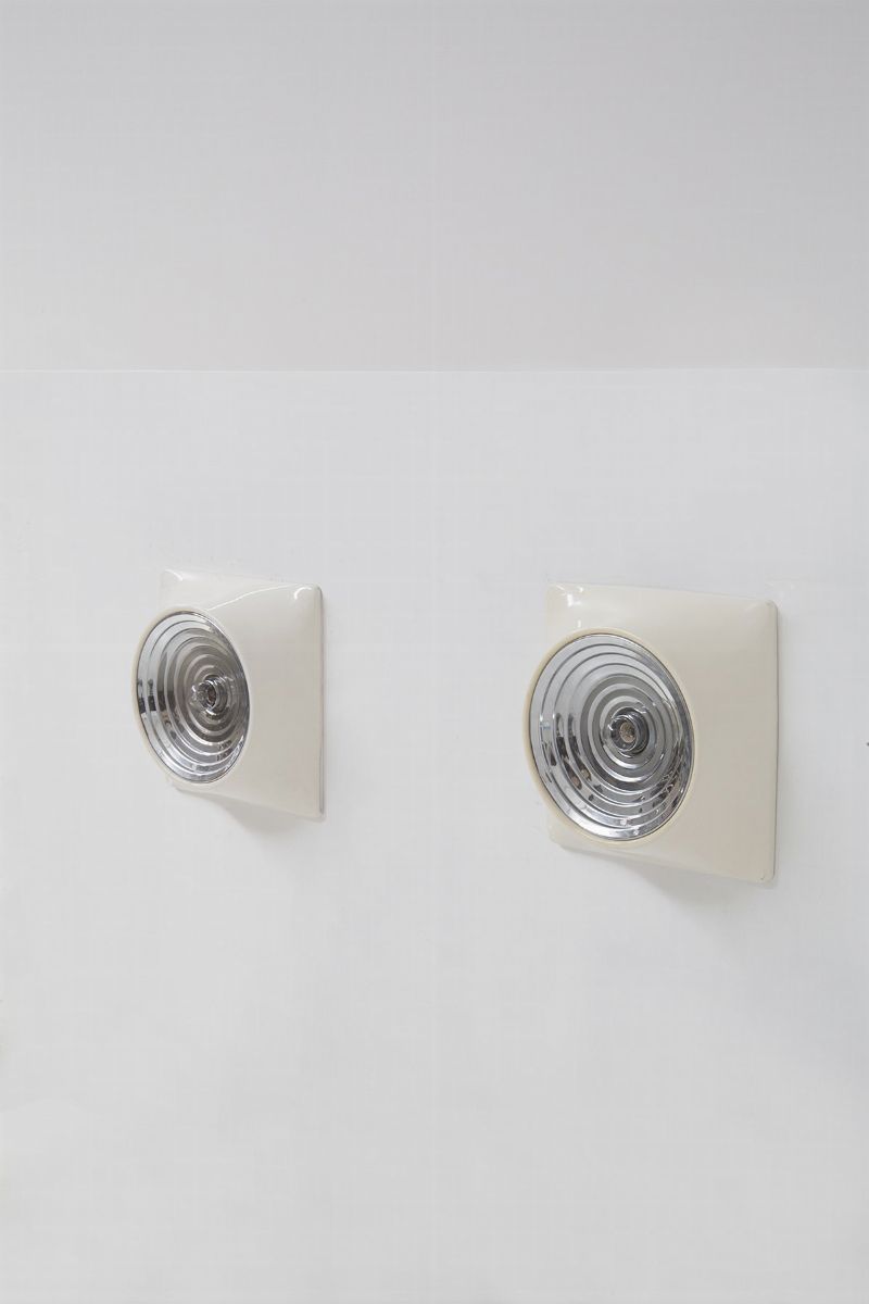 Coppia di Applique ma Muro Stilnovo, Marchiate