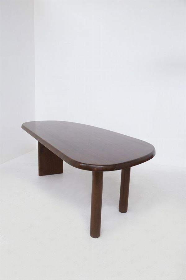 Charlotte Perriand - Tavolo in legno Charlotte Perriand Attr.
