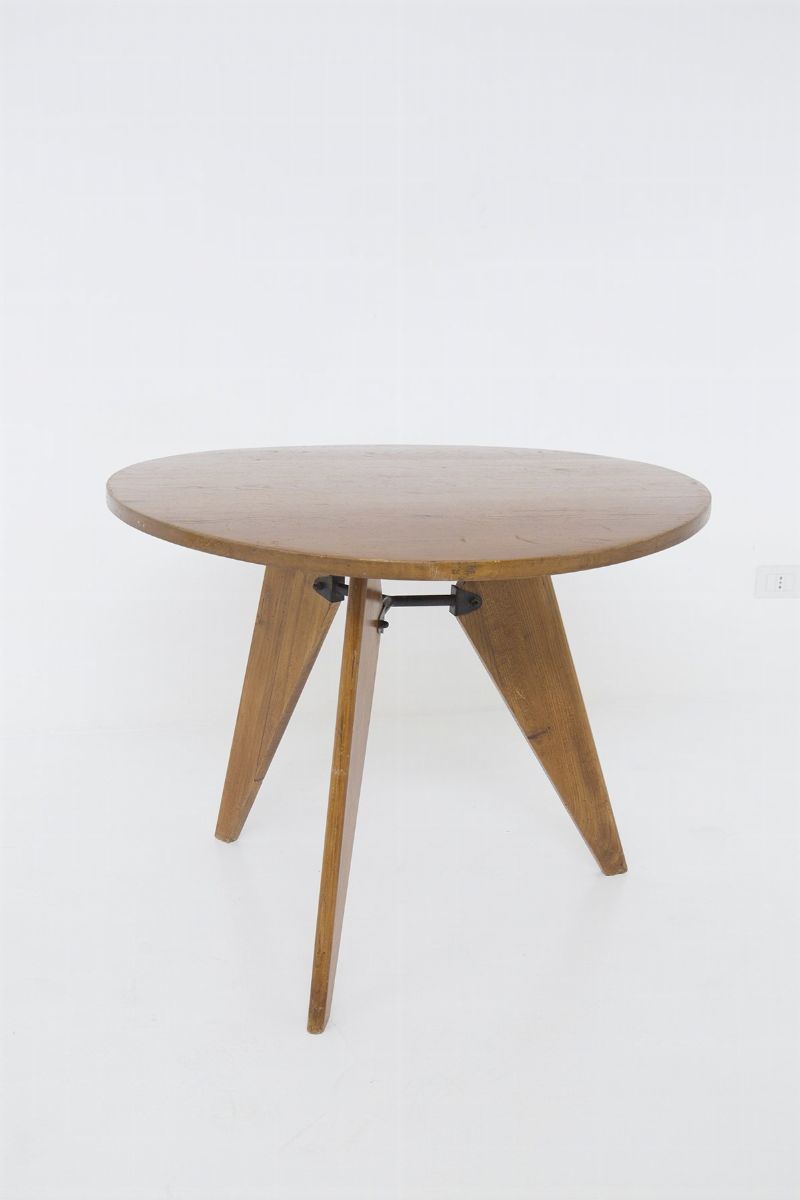 Tavolo Rotondo Francese Vintage (attr)