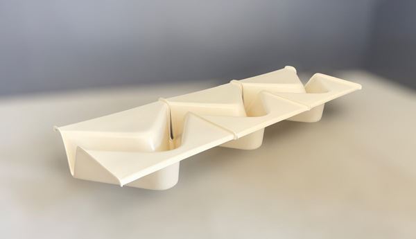 Cesare Leonardi,Franca Stagi - Coffee table model "Kappa", Set of 3