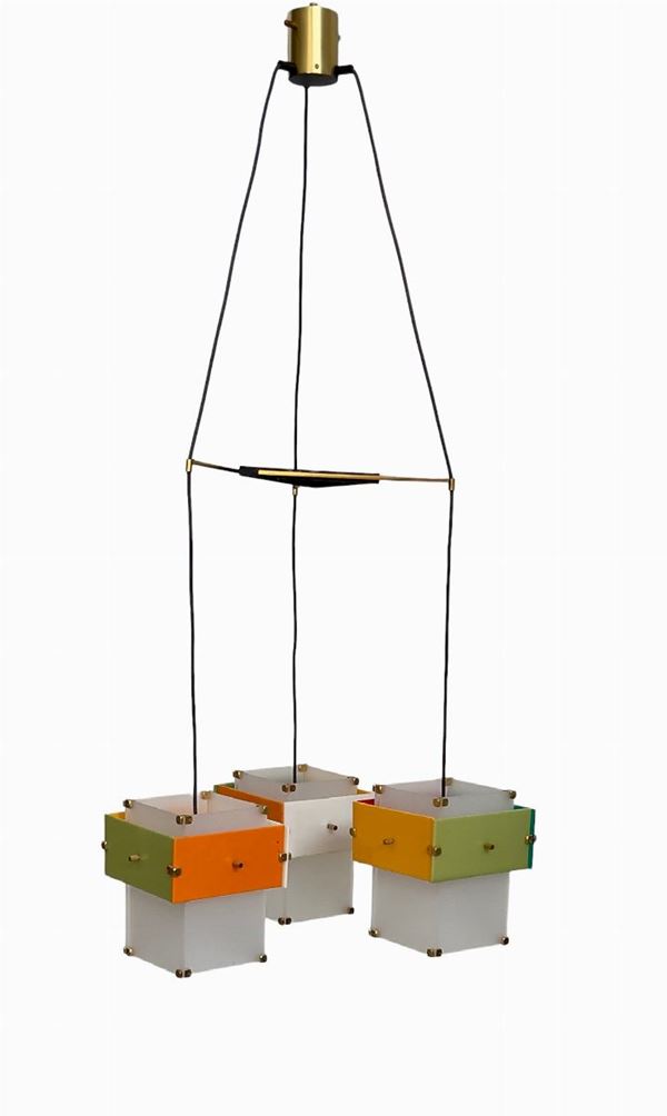 Stilnovo Chandelier (attr.)