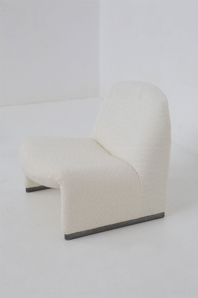 Poltrone Giancarlo Piretti in Bouclè