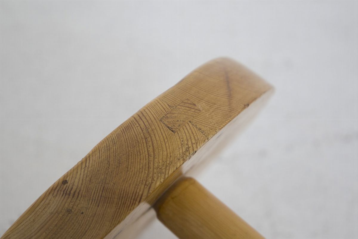 Sgabelli in Legno Attr. Charlotte Perriand