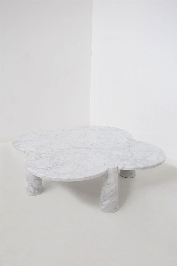Angelo Mangiarotti - Angelo Mangiarotti Tavolino grande da salotto in marmo