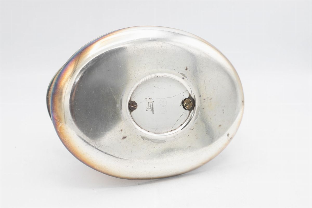 Gio Ponti Porta salse in metallo d'argento d'epoca