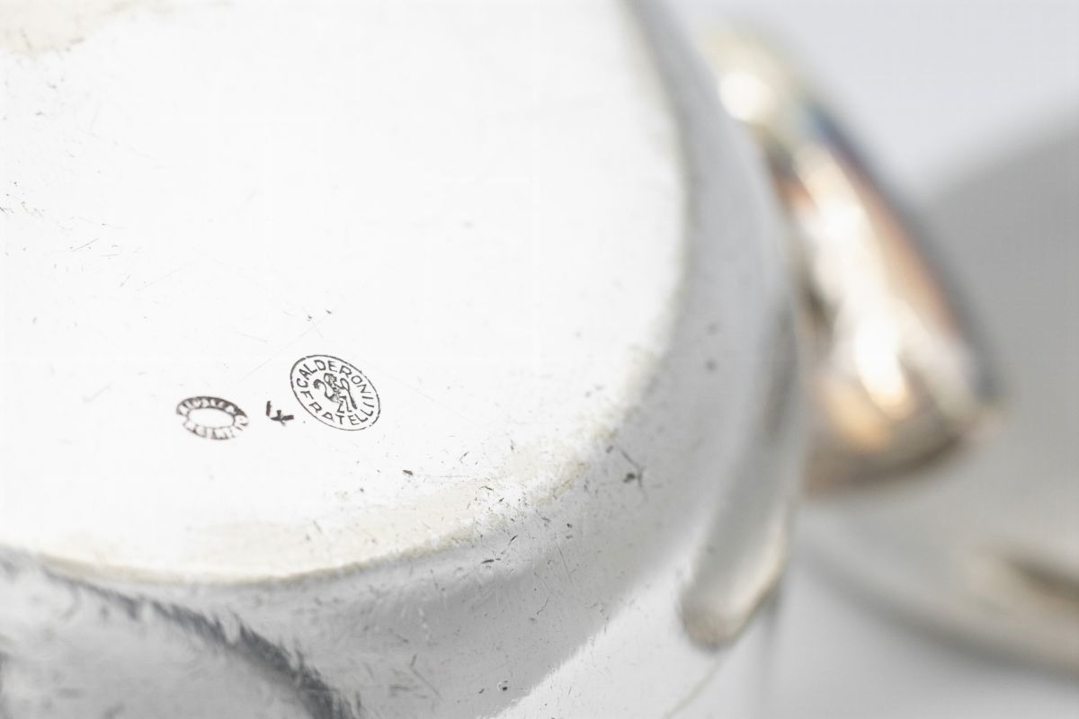 G. Ponti Set di pentole e coperchi vintage