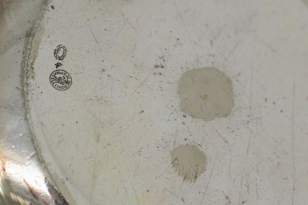 G. Ponti Set di pentole d'epoca e un coperchio