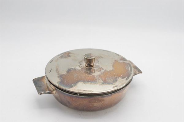 Krupp Milano - G. Ponti Vintage Burnished Patina Saucepan and Lid