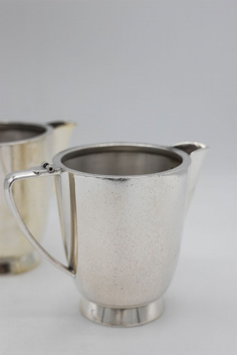 G. Ponti Duetto di brocche da latte vintage