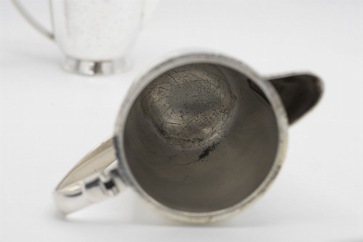 G. Ponti Coppia di brocche da latte vintage