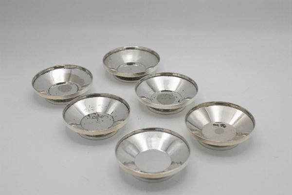 Krupp Milano - G. Ponti Set di sei ciotole 