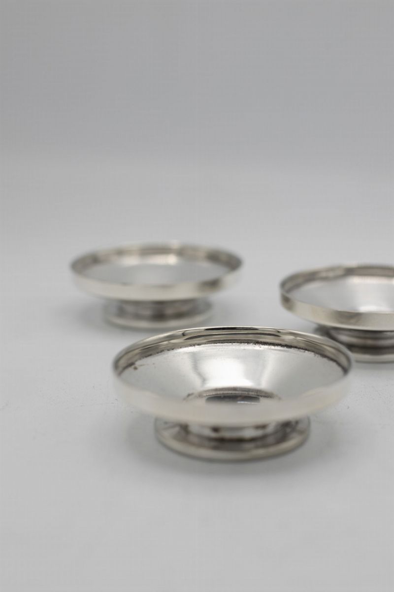 G. Ponti Trio di ciotole d'epoca