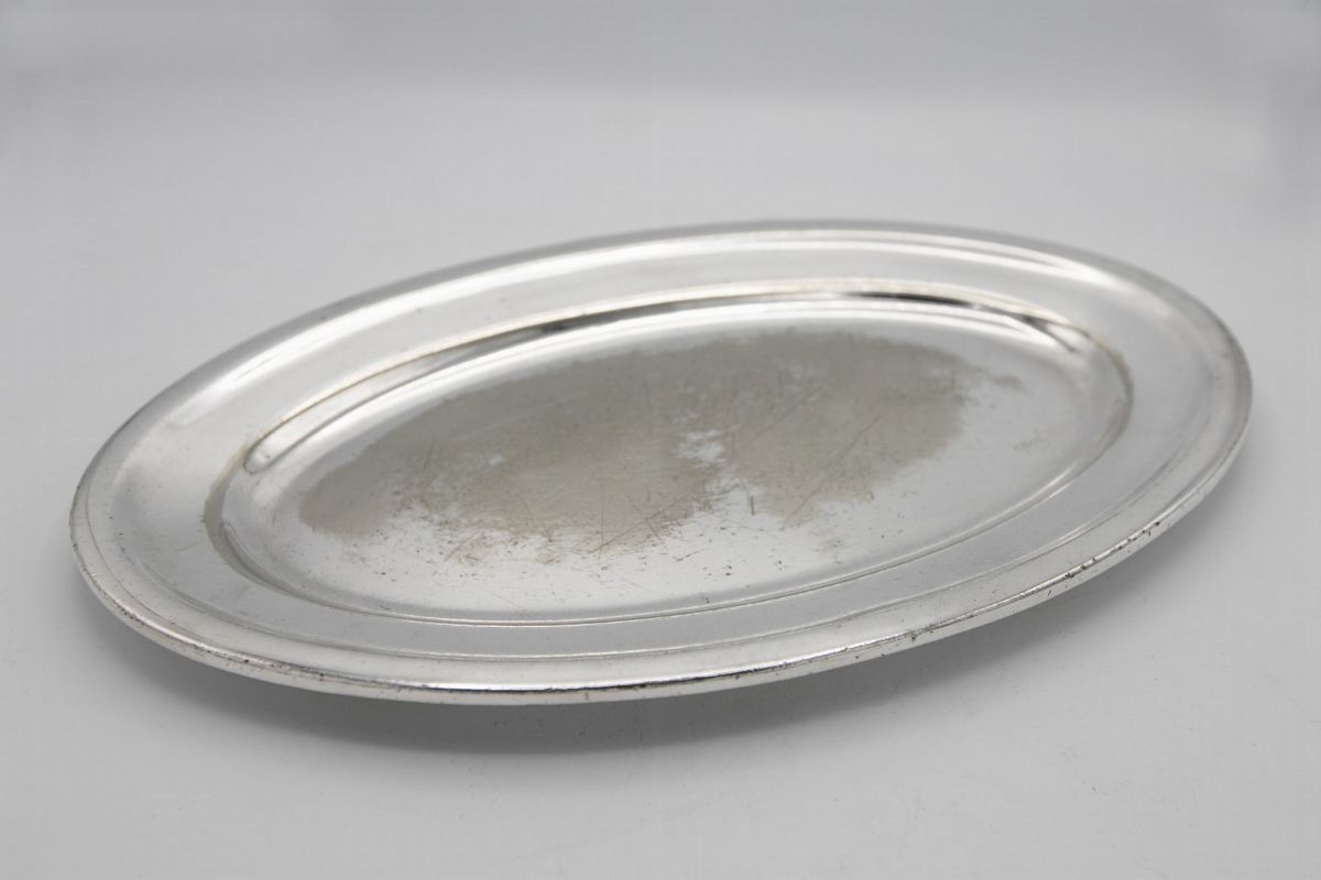 Krupp Milano : G. Ponti Vintage Oval Tray   (1940)  - Auction ITALIAN BRAND - LTWID Auction House