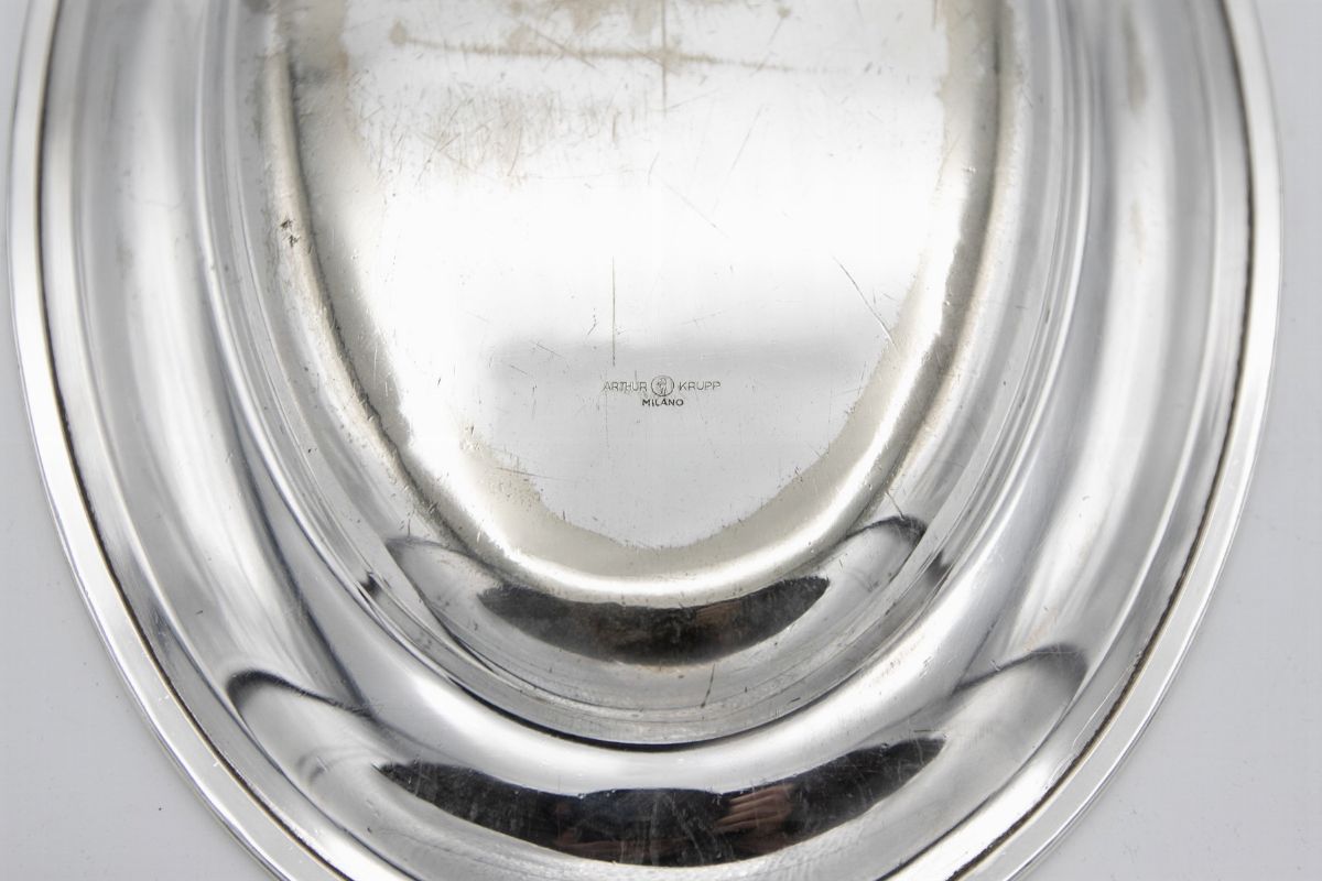 G. Ponti Vassoio ovale d'epoca