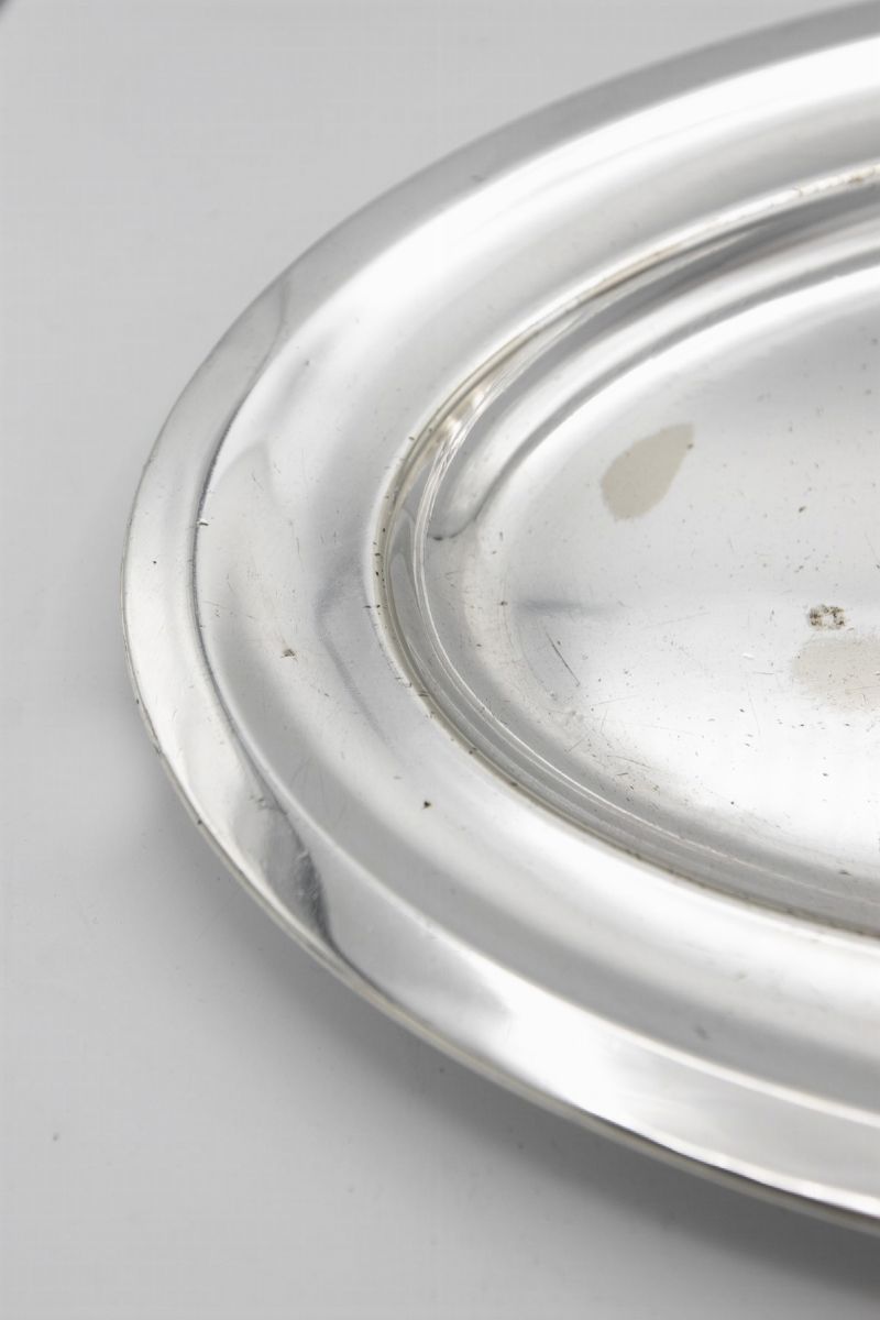 G. Ponti Vassoio ovale d'epoca