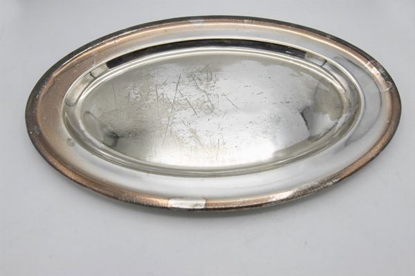Krupp Milano - G. Ponti Vintage Burnished Oval Tray