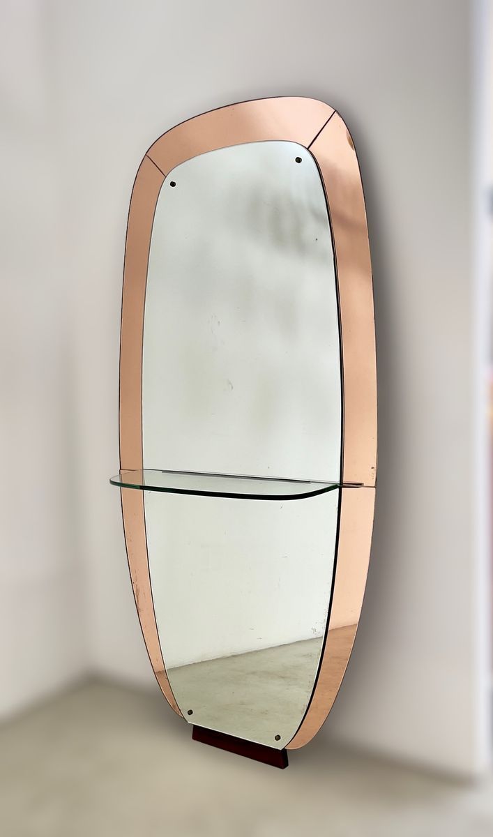 Cristal Art Specchiera con mensola