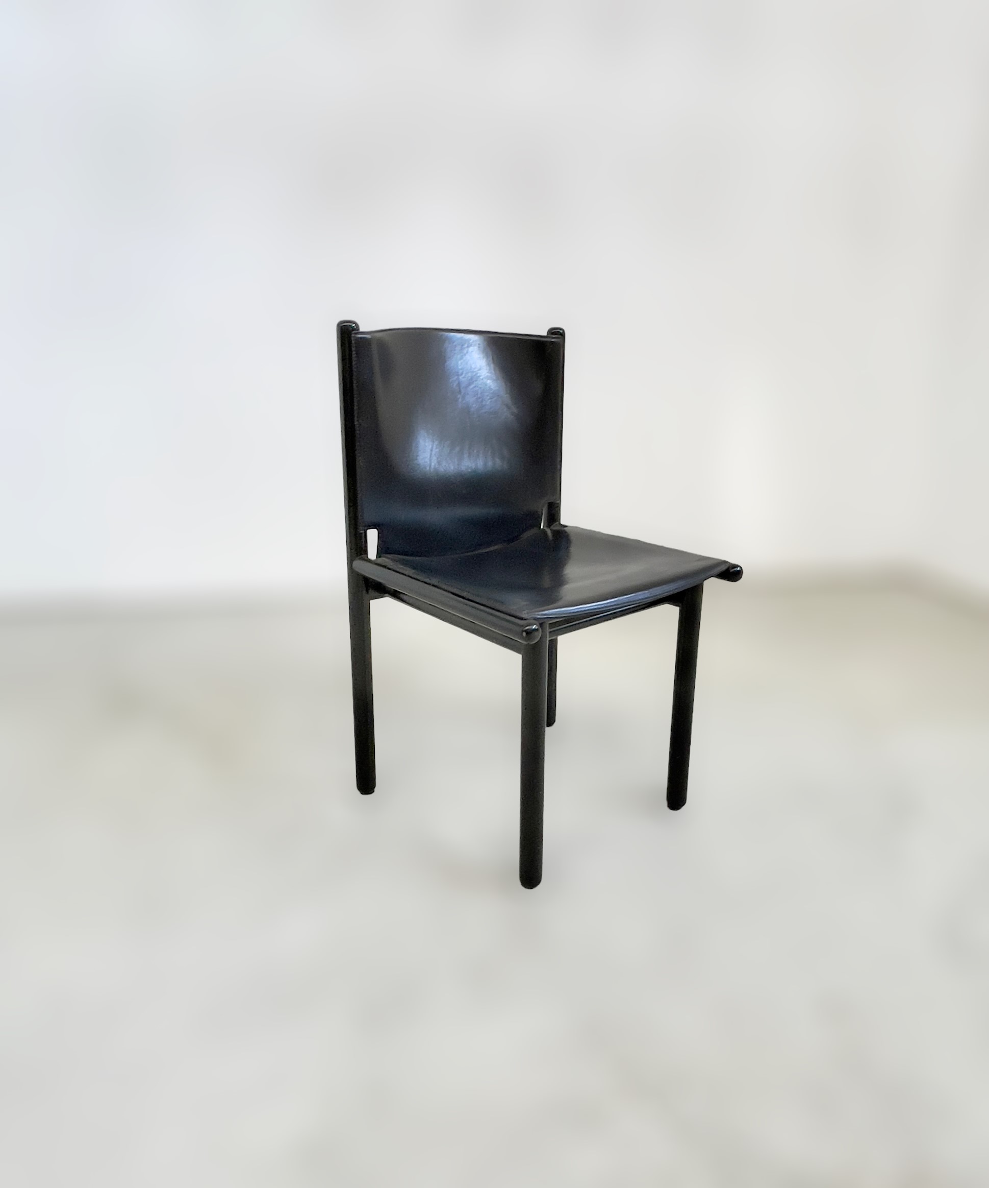 Sedie Caprile Gianfranco Frattini per Cassina, Set di 8