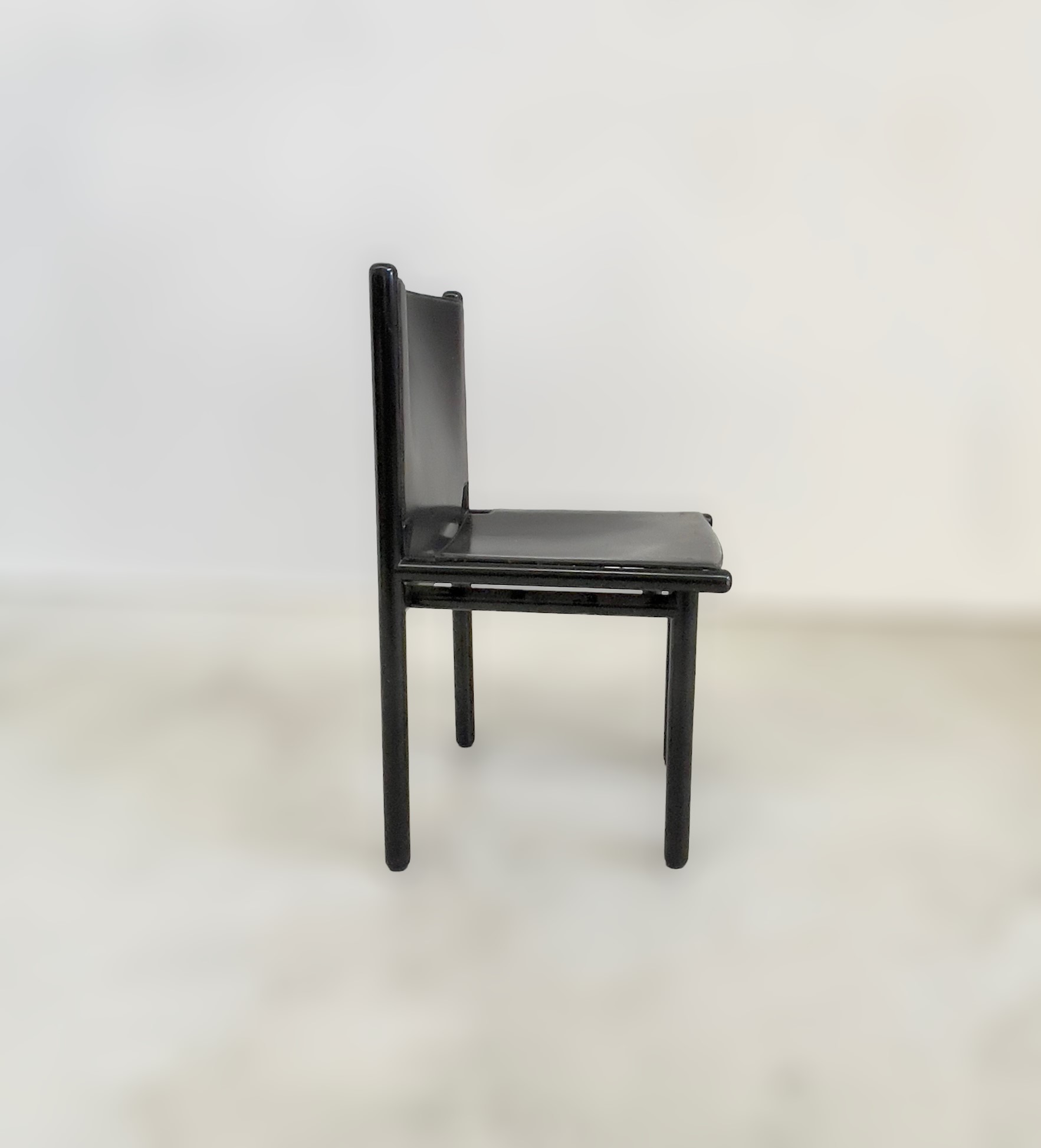 Sedie Caprile Gianfranco Frattini per Cassina, Set di 8