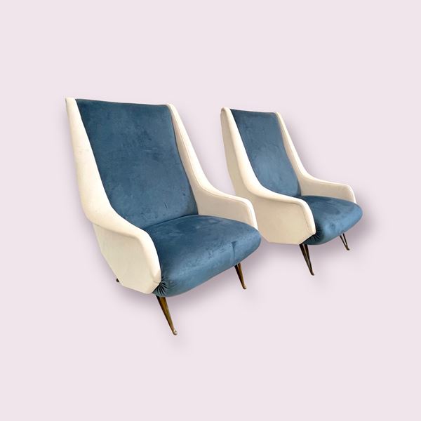 ISA Bergamo Pair Armchairs