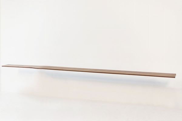 Osvaldo Borsani - Osvaldo Borsani Large Italian Walnut Wall Console Table