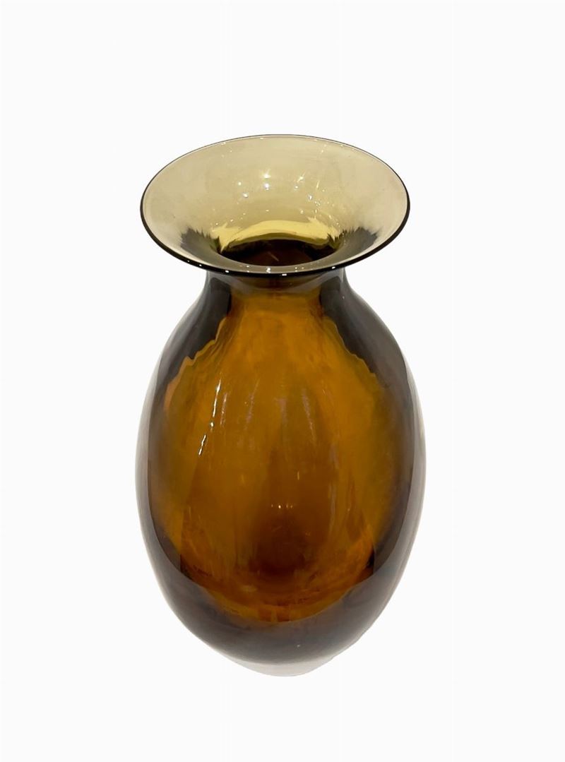 Vaso Decorativo Sommerso Flavio Poli, 50s