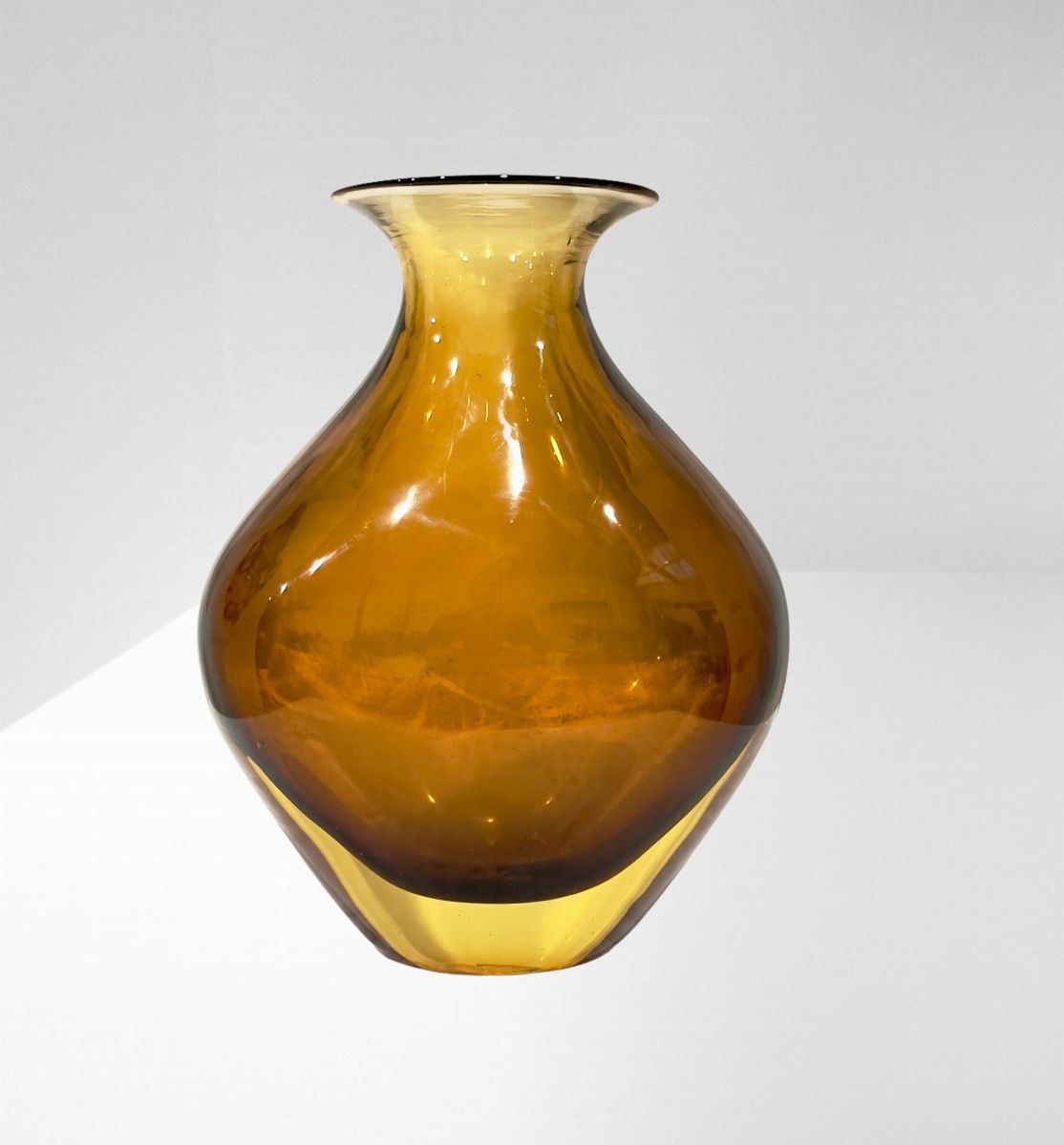 Vaso Decorativo Sommerso Flavio Poli, 50s